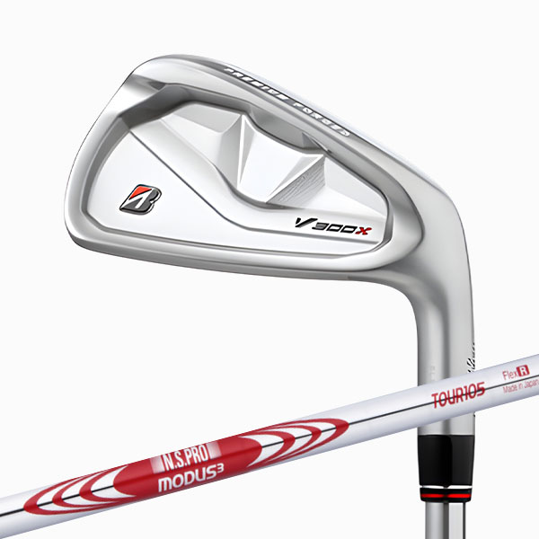 브리지스톤 V300 X 10세대 단조 스틸 아이언세트 7i 남성 2026년 [MODUS]