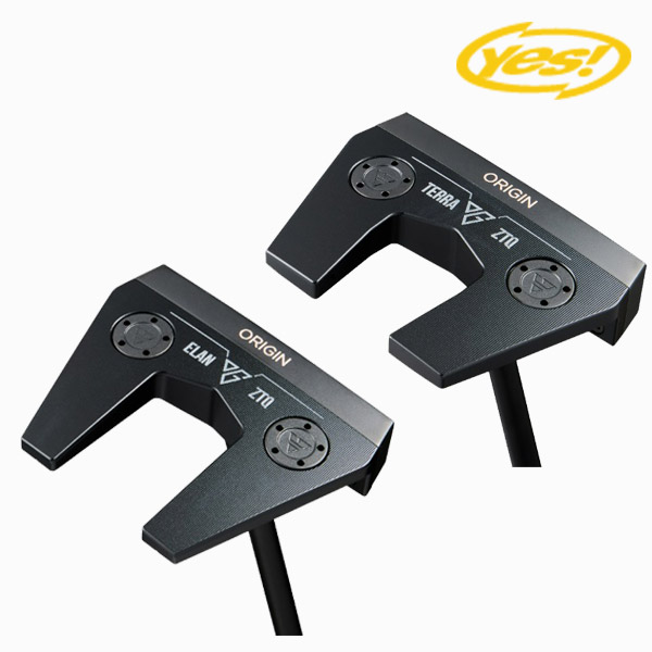 예스골프 오리진 TERRA / ELAN ZTQ 제로토크 퍼터 BLK