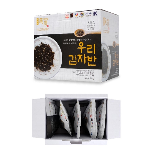 광천 우리맛김 밥도둑 우리 김자반 50g*5봉
