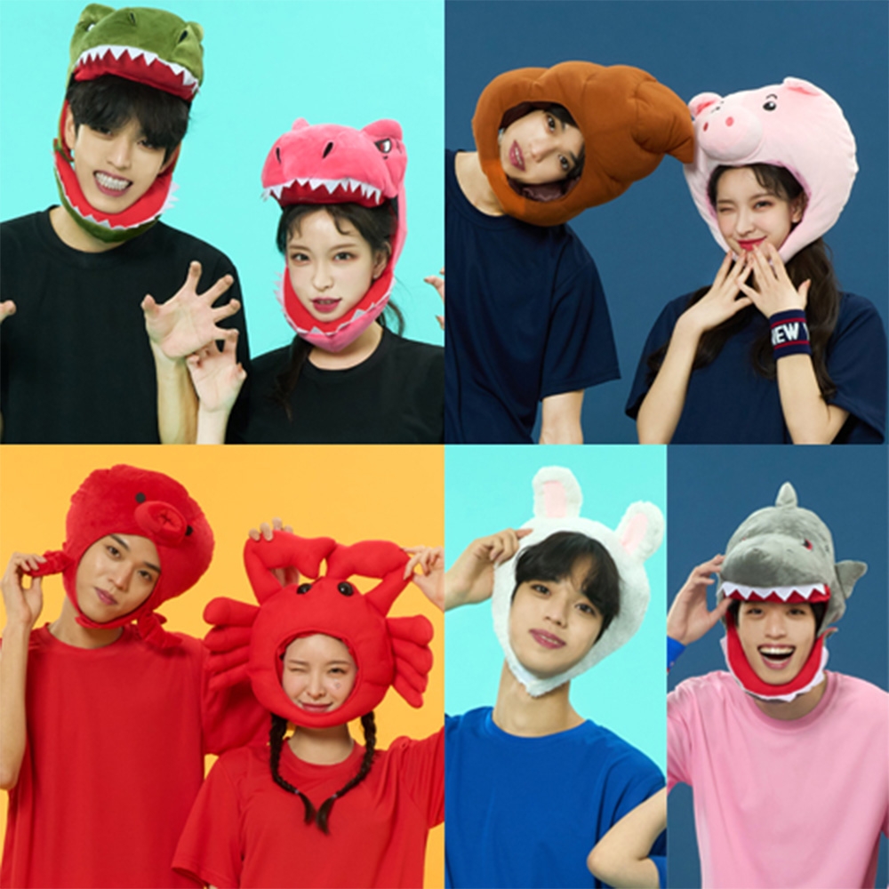 동물 모자