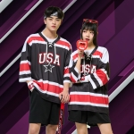 아이스하키 세트 블랙 화이트