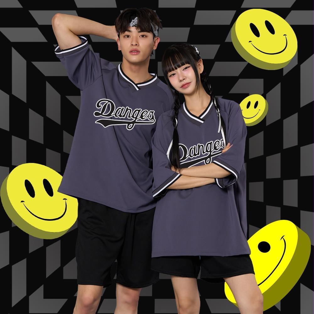 야구복 바시티져지 그레이 세트