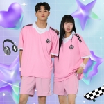 풋볼져지 축구세트 핑크