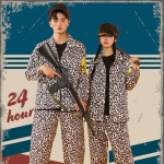 블랙 교련복세트 (긴팔/긴바지) 세트