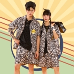 블랙 교련복세트 (반팔/반바지) 세트