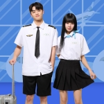파일럿 승무원 제복 세트