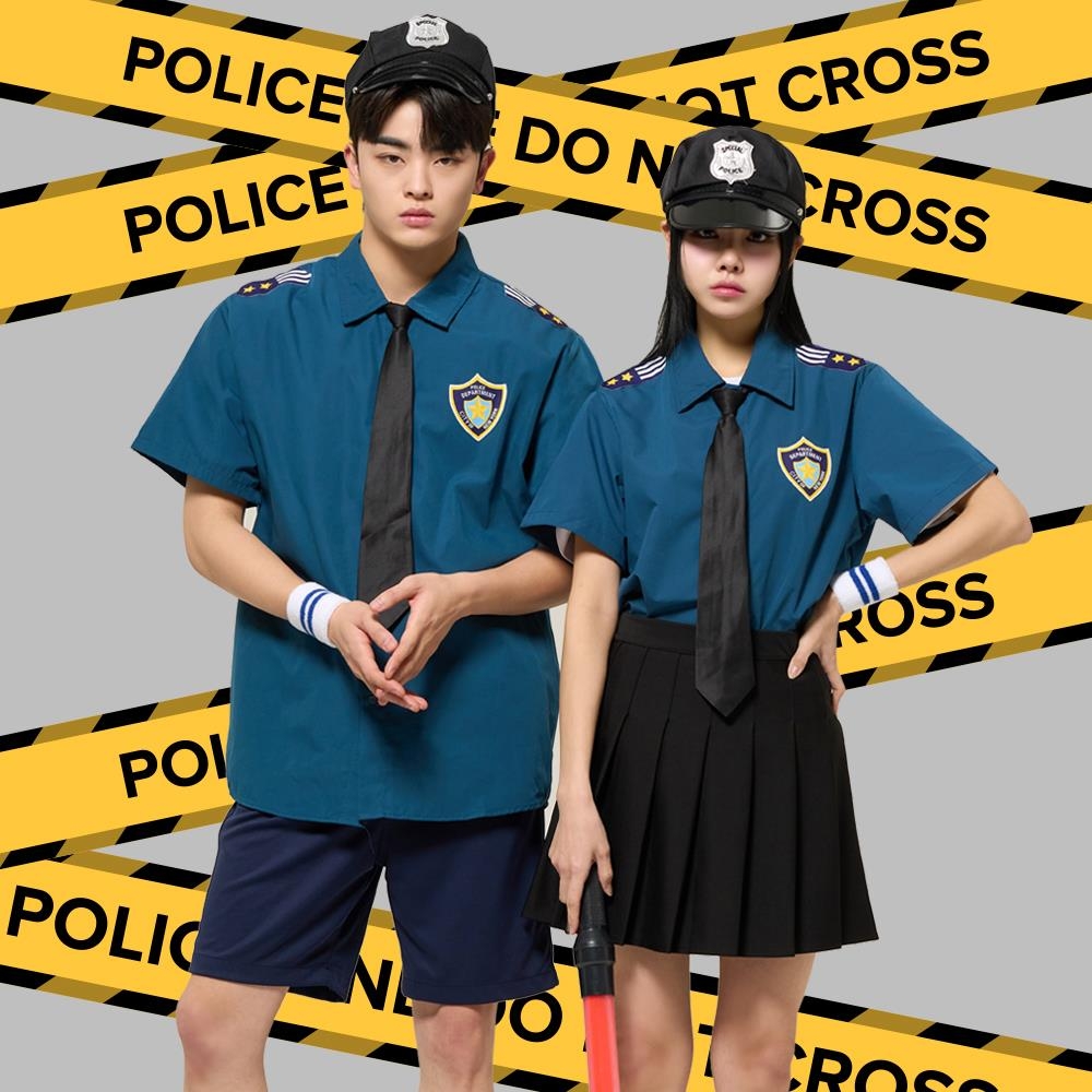 경찰 뉴욕 NYPD 세트 네이비