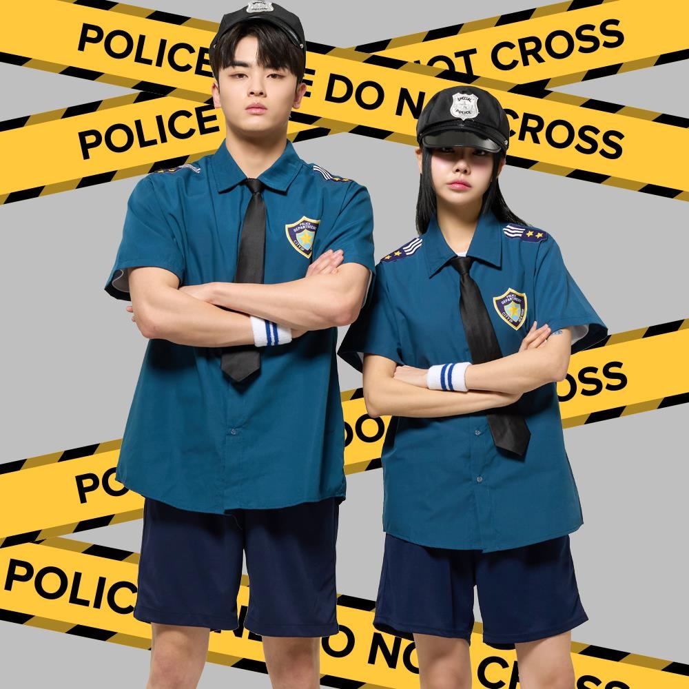 경찰 뉴욕 NYPD 세트 네이비