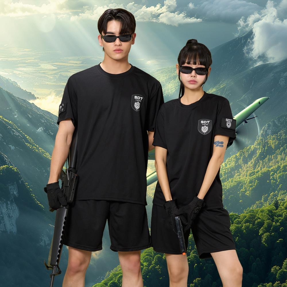 강철부대 SDT반팔 블랙
