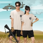 강철부대 반티 특전사 반팔 베이지