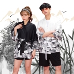 야쿠자반티 유카타 히키나미하피 가운세트