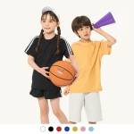 아동럭비 어깨2선 라운드반팔티
