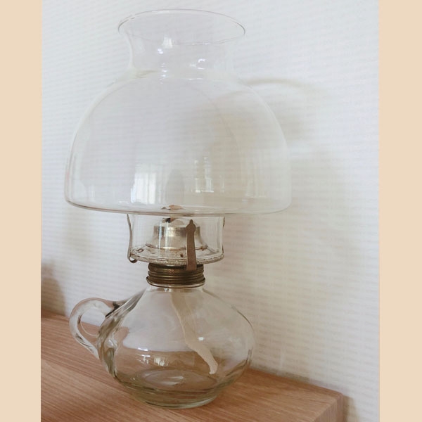 vintage oil lamp