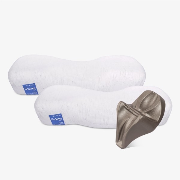 블루라벨 안단테 Soft 더블세트(베개2+머리냅)
