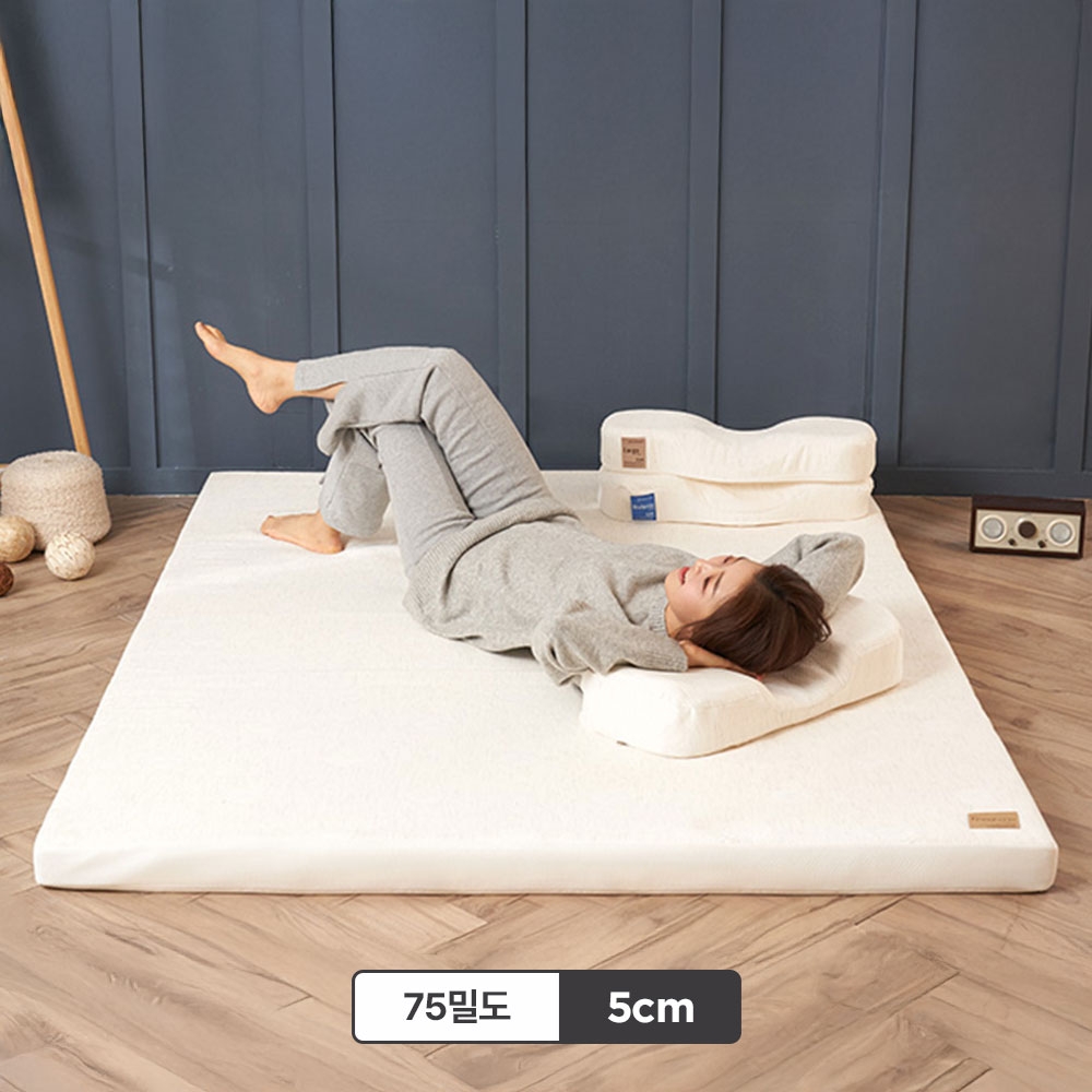 가누다 스마트폼 75밀도 토퍼 5cm (통몰드) SS Q K