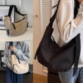 미니멀버킷크로스백 스트릿 캐주얼백 여행 데일리