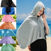 스포츠타올가디건숄 쿨타올 아이스타월 휴대용 등산용