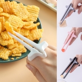 손에묻지않는핑거집게젓가락 게이밍젓가락 간식집게