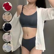 편한심리스레터링브라팬티세트 심리스팬티 편한브라