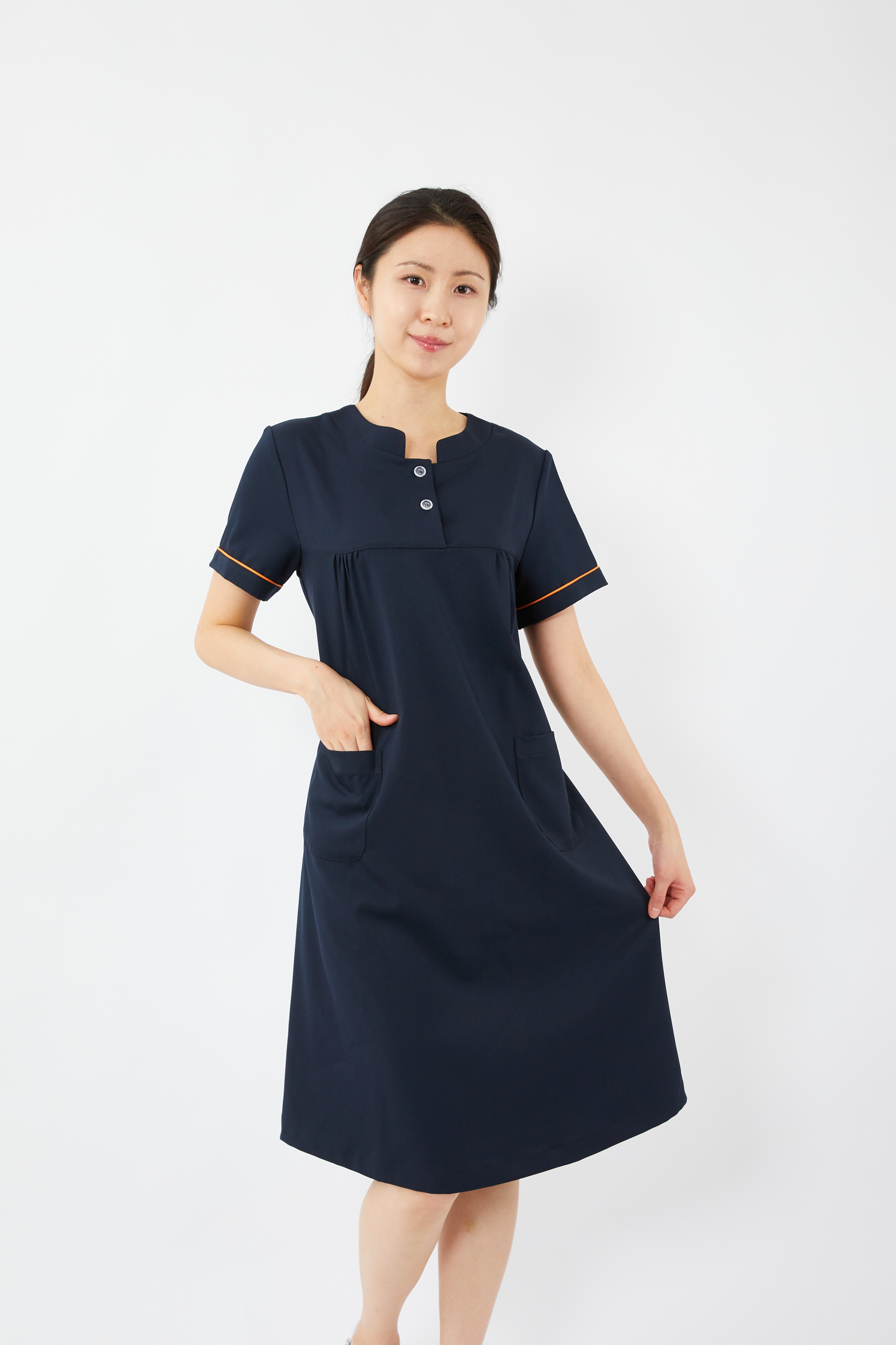 임부복 미니하이넥 다크네이비-2261