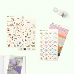 책 친구들 스티커