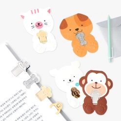 북마크 카드(미니) 애니멀라인