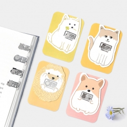 북마크 카드(미니) 애니멀사각