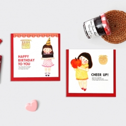 북마크 카드(미니) 정사각