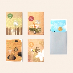 북마크 카드(미니) 빈티지