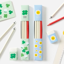 스마일 연필&지우개 세트