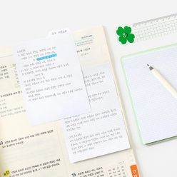 스마일 듀얼 인덱스 스티키 노트