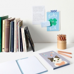 스마일 듀얼 인덱스 스티키 노트