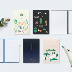 문학 듀얼 인덱스 스티키 노트