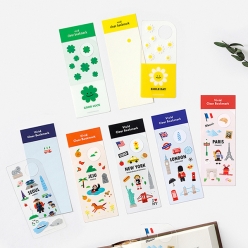 비비드 투명 책갈피