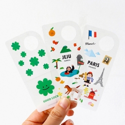 비비드 투명 책갈피