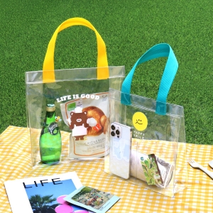 [주문 제작 상품] 투명 비치백