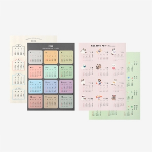 [주문 제작 상품] 스티커 캘린더