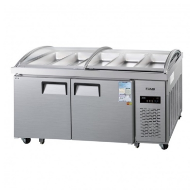 업소용 우성 반찬 보냉쇼케이스 1800x700x980 180RBOS (디지털) 밧드별도