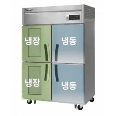 업소용 라셀르 냉동내장고 45박스 1/2냉동 직냉식 유리도어 LD-1145HRF-2G