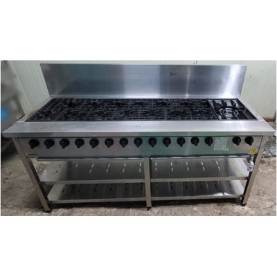 업소용 경일주방 시그마 클린 1800 다열렌지 LNG용