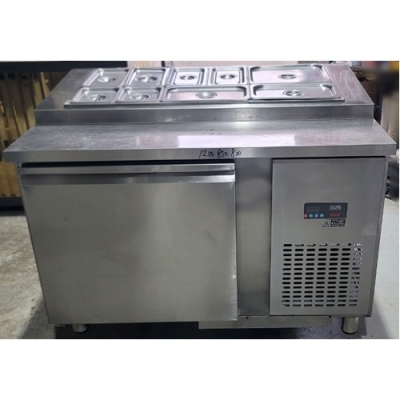 업소용 코리아콜드시스템 토핑냉장고 간냉식 1200x850x800