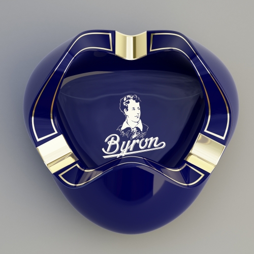 Byron Blue 시가 재떨이