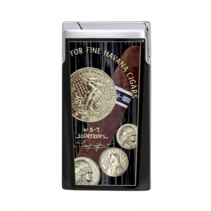 Elie Bleu 'Medal' Black 라이터