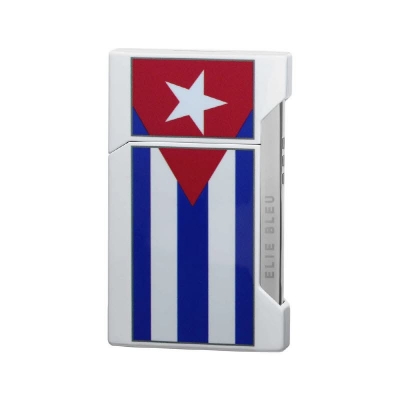Elie Bleu "Plano" Cuban Flag 시가 라이터
