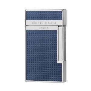 Elie Bleu Blue Grid 시가 라이터