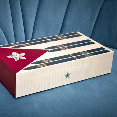 Elie Bleu "CUBAN FLAG" Cuban Color 110ct 휴미더