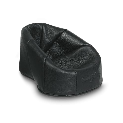 다비도프 블랙 가죽 파이프 소파