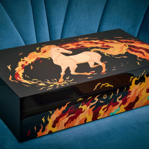 Elie Bleu "Fire Horse" 250ct 휴미더