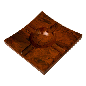 Elie Bleu "Obsidian" 흑요석 VAKAR 4인 브라운 Ashtray
