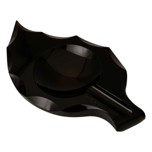 Elie Bleu "Obsidian" 흑요석 "Tobacco Leaf" 블랙 Ashtray
